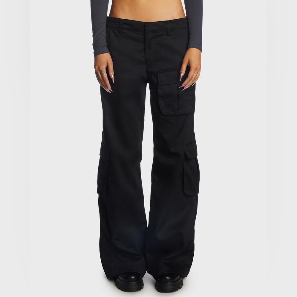 Black Cargo Pants